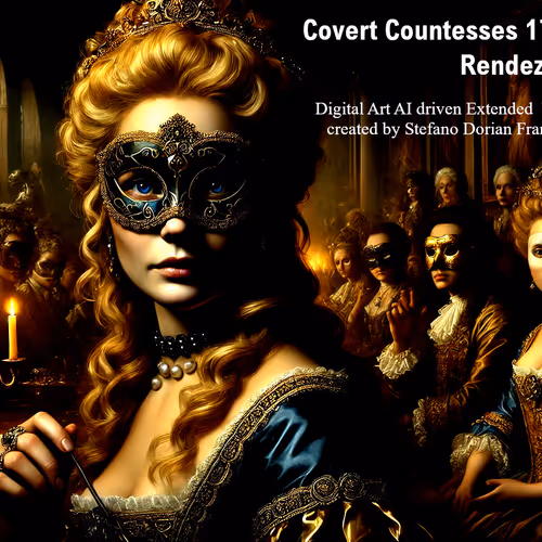 1701 COVERT COUNTESS 70pixsCollection Digital Art by Stefano Dorian Franco-Bora