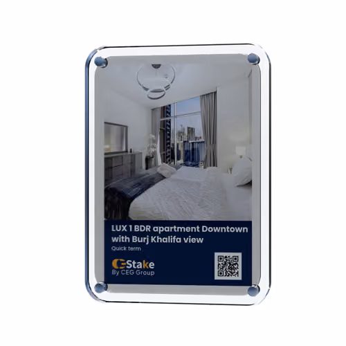 LUX 1 BDR apartment Downtown with Burj Khalifa View