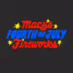 Macy's 4th of July Fireworks Poster 2022
