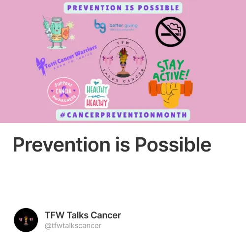 Prevention is Possible
