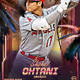 Angels® Shohei Ohtani Second Place Palm Trees 6 Super Rare