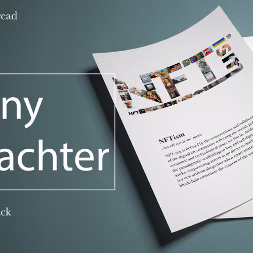 Kenny Schachter on NFTs