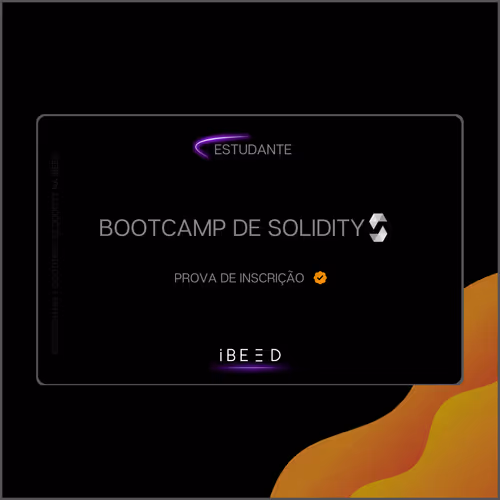 iBEED Bootcamp de Solidity 2023 - Inscricoes