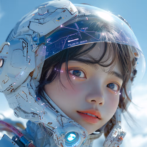 Beautiful Future Girl