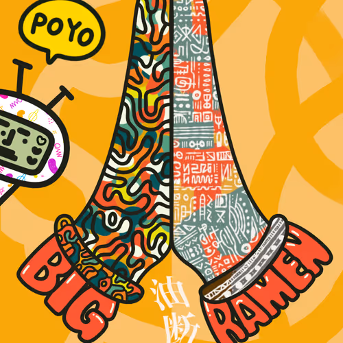 GoroBots Collaborative Artists' Banquet "BIG RAMEN"