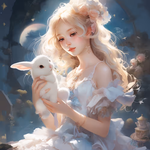 The fairy of the moon