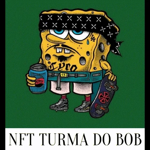 #NFT familia bob esponja