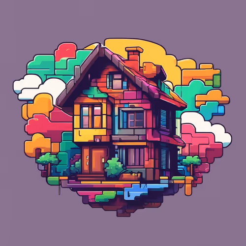 PixelHousePolygon