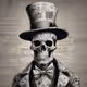 Crazy Bitcoin Skeleton