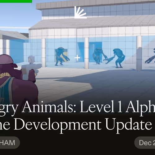 Hangry Animals: Level 1 Alpha Game Development Update #8