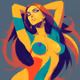 Naked Feminary Abstract