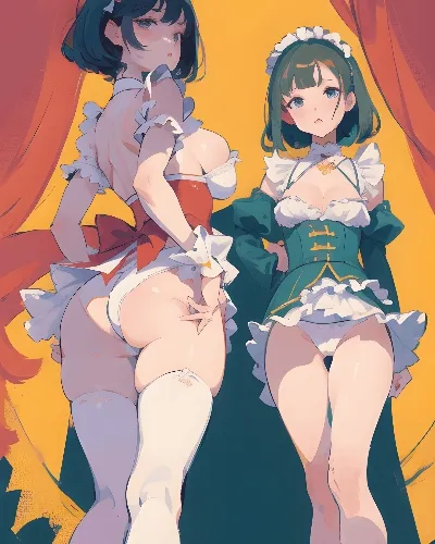 ぷるぷるメイドちゃんズ