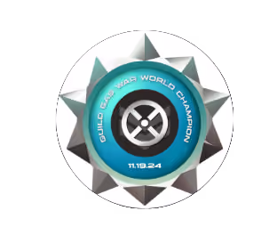 Guild Gas War World Champion Commemorative Badge