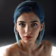 BLUE WOMAN