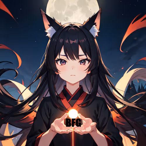 Black Fox Girl free mint