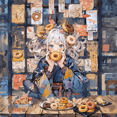 Donut Girl featuring Oreda
