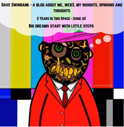 Dave Swinbank - a blog about me, web3, my insights, opinions and thoughts.