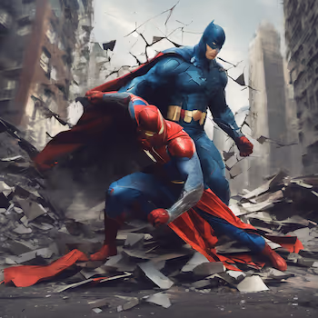 Broken Superheroes