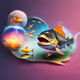 AI The Shaolin Fish Art
