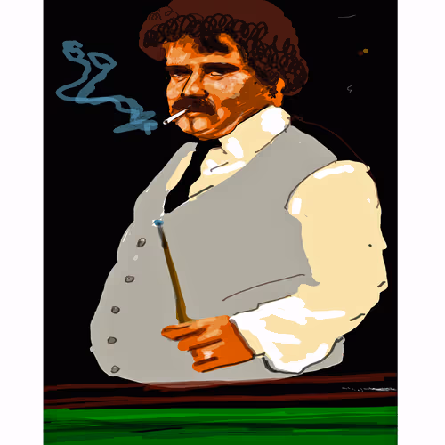 cue big bill 👹🎱