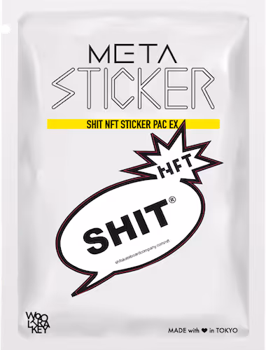 SHIT NFT STICKER PAC EX PACKS