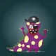 Cuttie pixel monsters