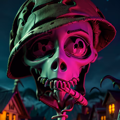 SKULL NFT 2024 Skeleton