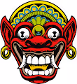 bali barong mask