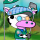 Country Club Cow by RocketMoonApe  x Reddit Collectible Avatars