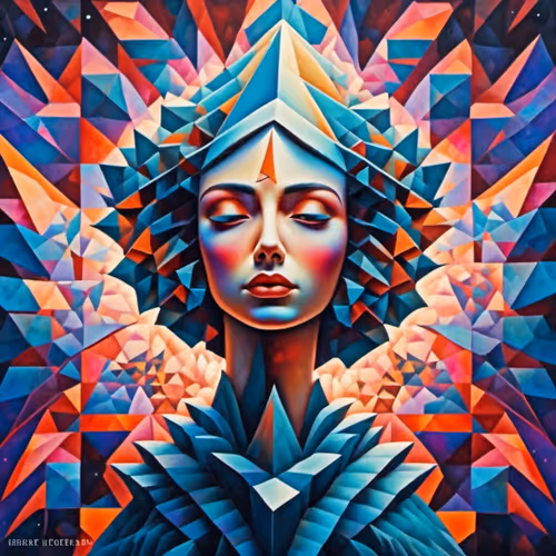 Goddess of water - fire - wind - earth