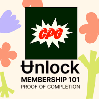 CPGCLUB Membership 101 Proof of Completion