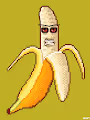 Banana team pixel art