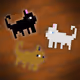 Kitty 8-bit Cat Pixel Purr