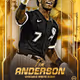 Chicago White Sox® Tim Anderson American League Base Golden 10 Super Rare