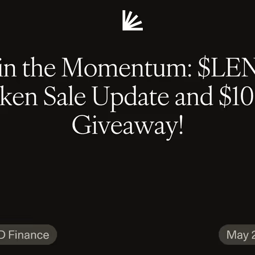 Join the Momentum: $LEND Token Sale Update and $100K Giveaway!