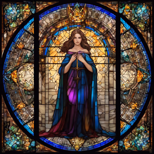 Stained glass and...