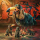 Toucan Spaniel & Family