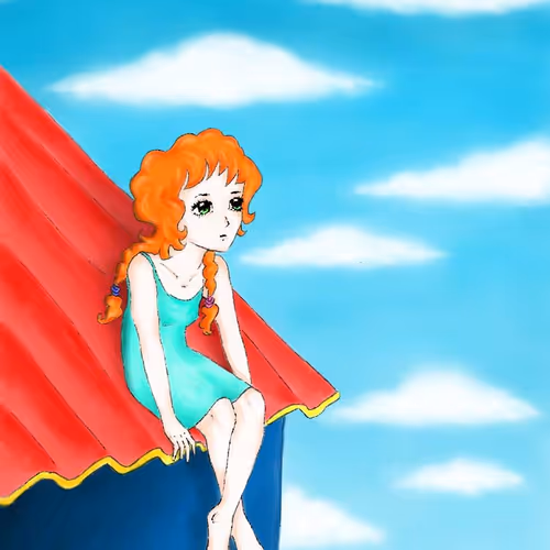 Dreamy girl
