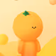 Masu orange by MASU x Reddit Collectible Avatars