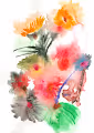 Watercolor by Marcia Limmanii | Flowers