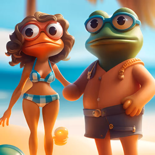 Pepe and his girlfriend