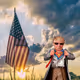 Free America Donald Trading Card
