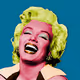 Pop art Marilyn Monroe