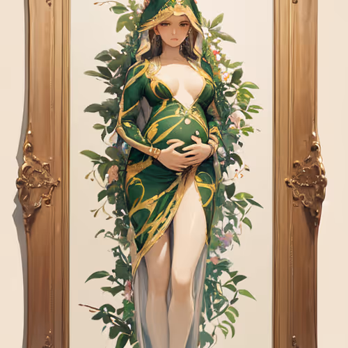 Pregnant Woman - Mujer Embarazada