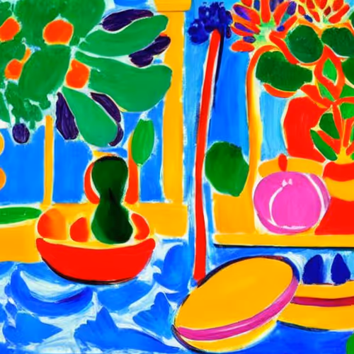 Tribute to great painters