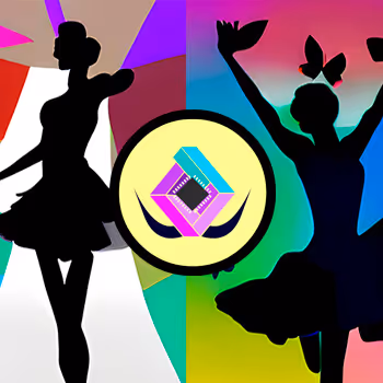 Silhouette of the Butterfly Ballet