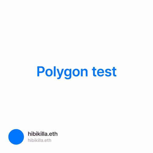 Polygon test
