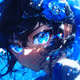 Shining eyes BLUE