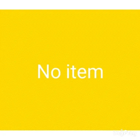 Without any items