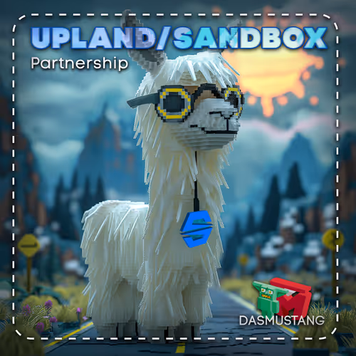 Llama Vision - Celebration of Upland-Sandbox Partnership